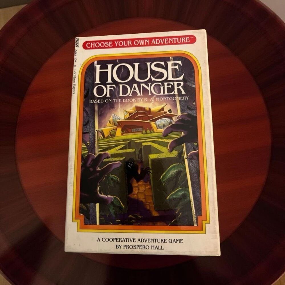 2018 Z Man House of Danger Card Game COMPLETE
